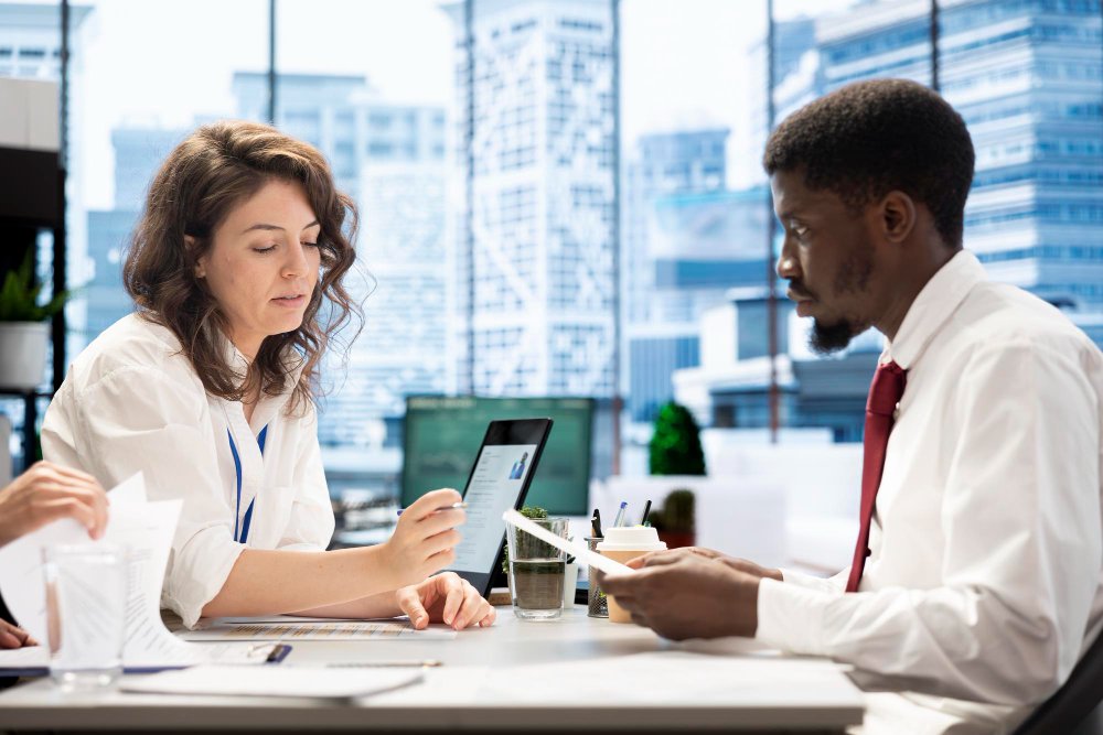 Hand selecting human resources figures